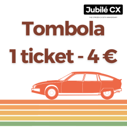 Tombola du Jubilé CX - 1 ticket